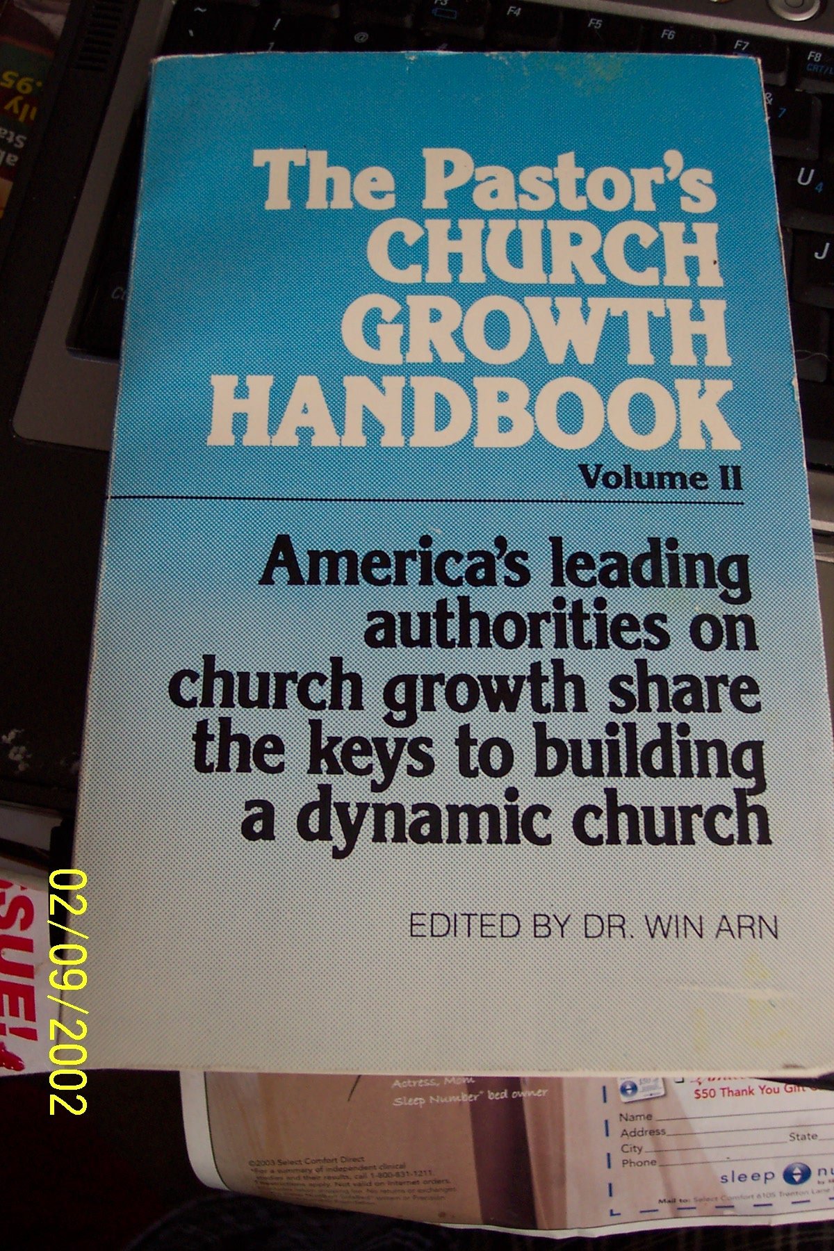 Cover of The Pastors Church Growth Handbook - Volume 2